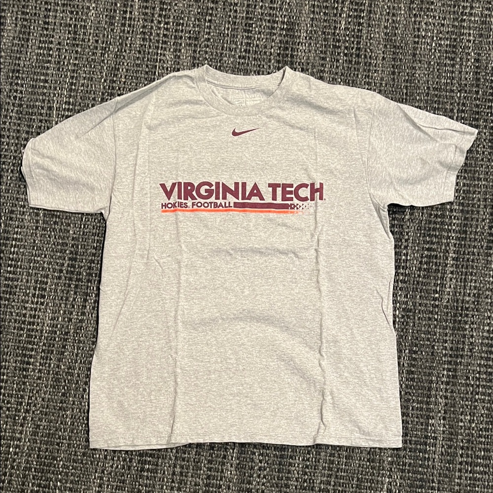 Nike Gray Virginia Tech Hokies T-Shirt